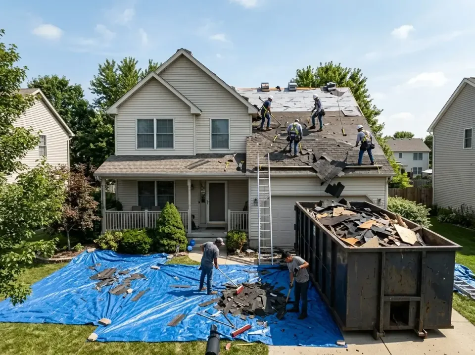 roof-replacement-debris-remova-004 — frequently asked questions, Cheapest Dumpster Rentals in Oneonta, AL